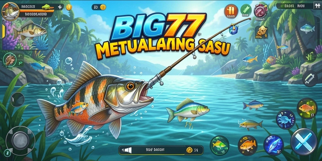 Tampilan gameplay BIG77 dengan pengalaman memancing yang mengasyikkan.