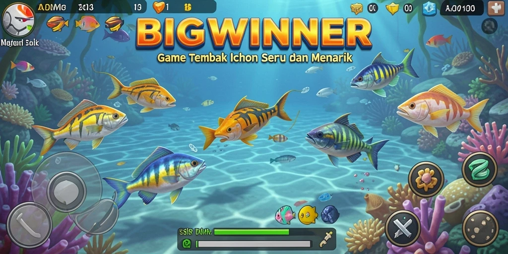 Tampilan permainan BIGWINNER yang menarik dan penuh warna.