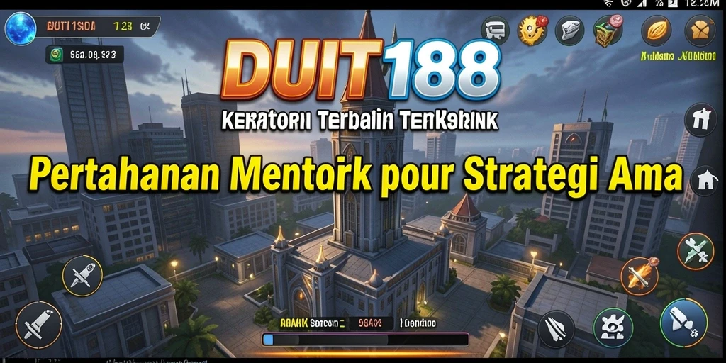 Screenshot menampilkan aksi seru dalam gameplay Tower Defense DUIT188.