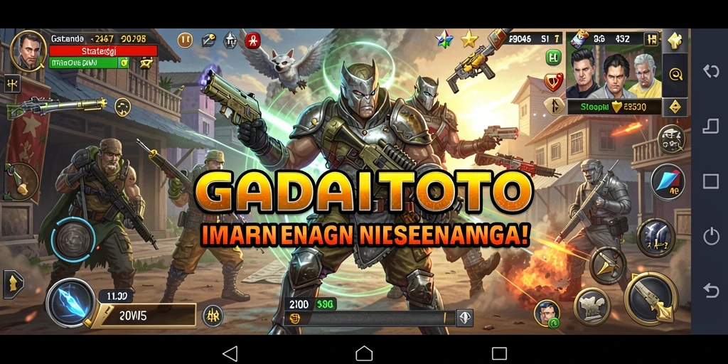 Tampilan gameplay menarik dari GADAITOTO yang penuh dengan strategi.