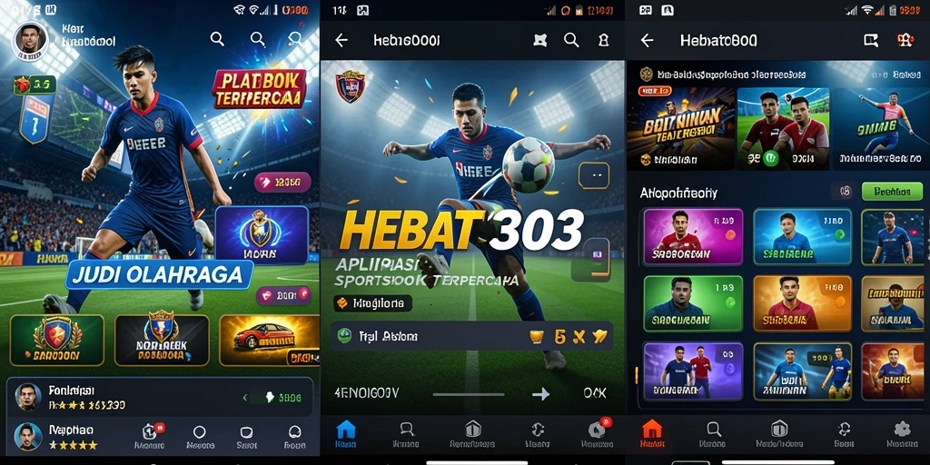 Tampilan menarik dari gameplay HEBAT303 dengan berbagai pilihan taruhan olahraga.