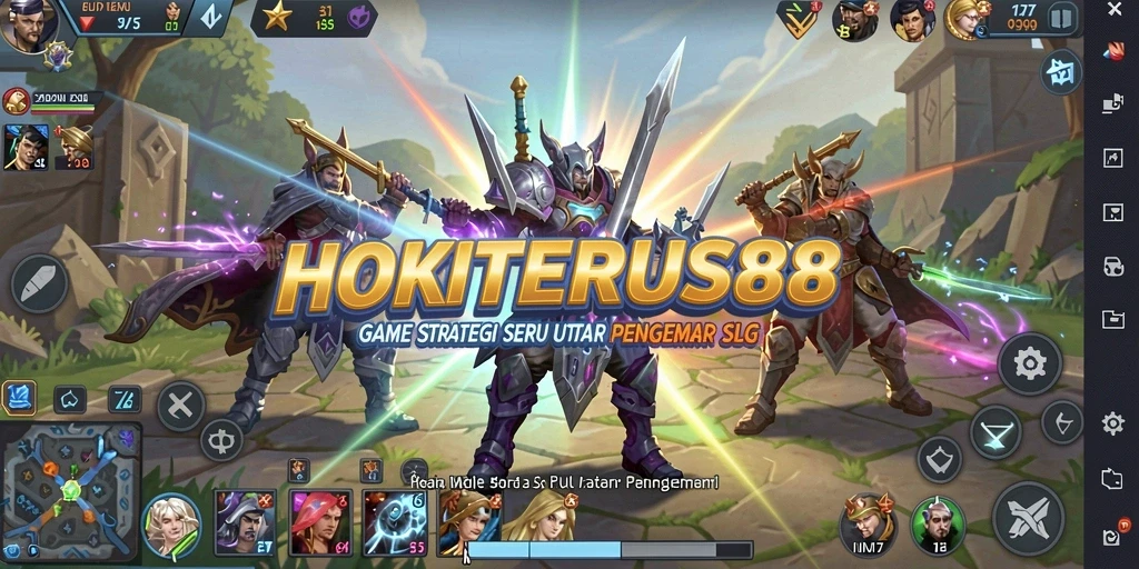 Tampilan gameplay HOKITERUS88 yang memikat dan dinamis.