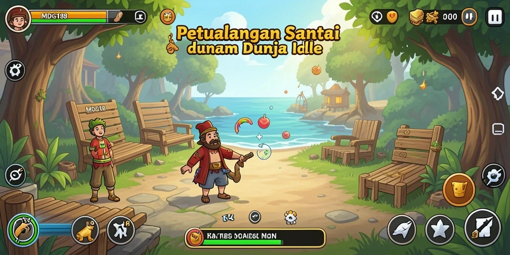 Tampilan menarik dari gameplay MDG188 yang santai dan mengasyikkan.