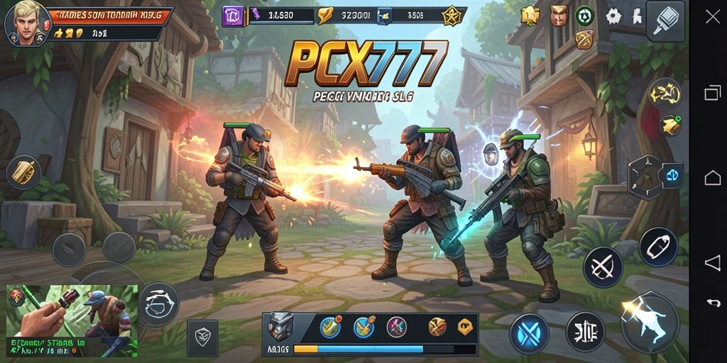 Tampilan dinamis dari gameplay <strong>PCX777</strong> yang penuh strategi.