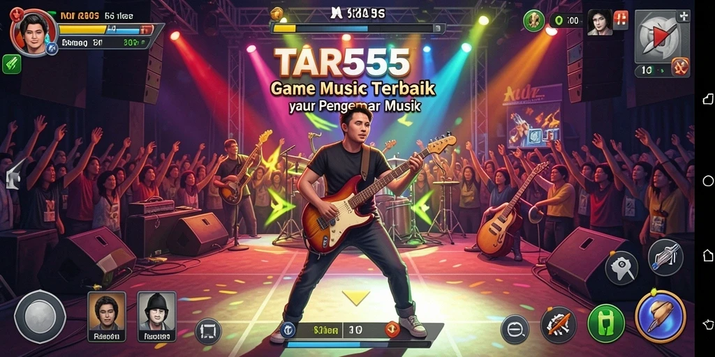 Tampilan gameplay TAR555 yang menarik dan mendebarkan.