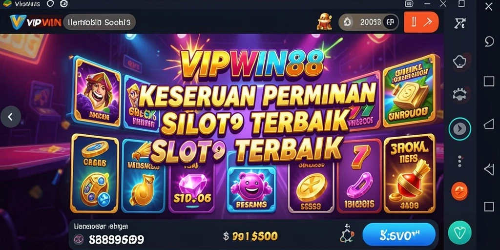 Screenshot VIPWIN88 menampilkan gameplay Slot yang mengasyikkan.
